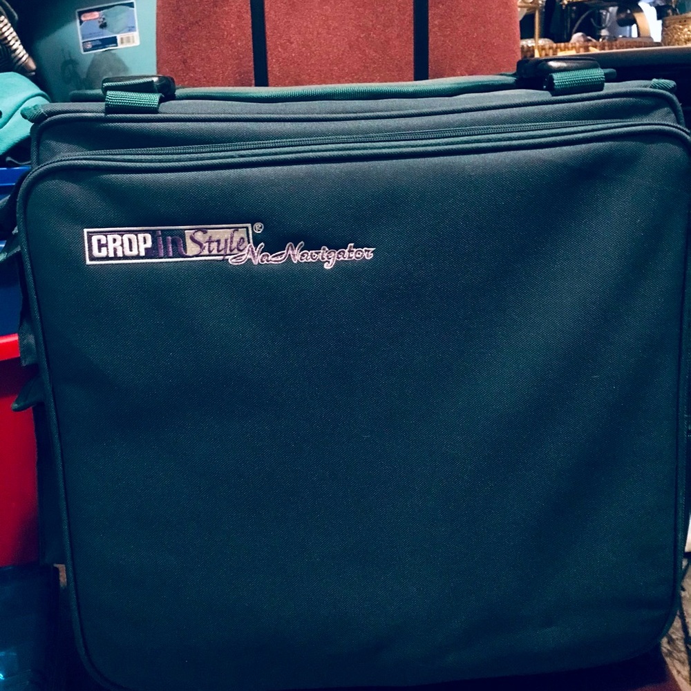 Crop Instyle Rolling craft tote bag